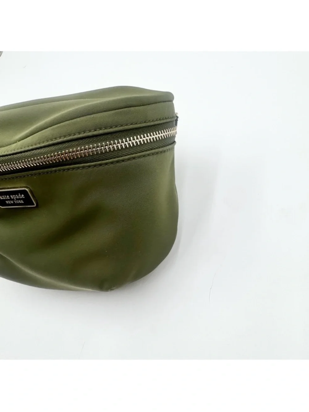 Kate Spade Dawn Sapling (Olive Green) Nylon Convertible Crossbody Belt Bag NWT - Picture 5 of 10